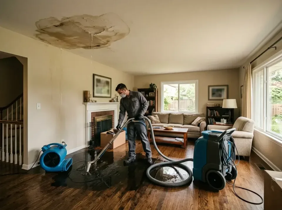 attic-pipe-burst-ceiling-drip-008 — frequently asked questions, Water Damage Restoration & Carpet Care in Stamford, TX